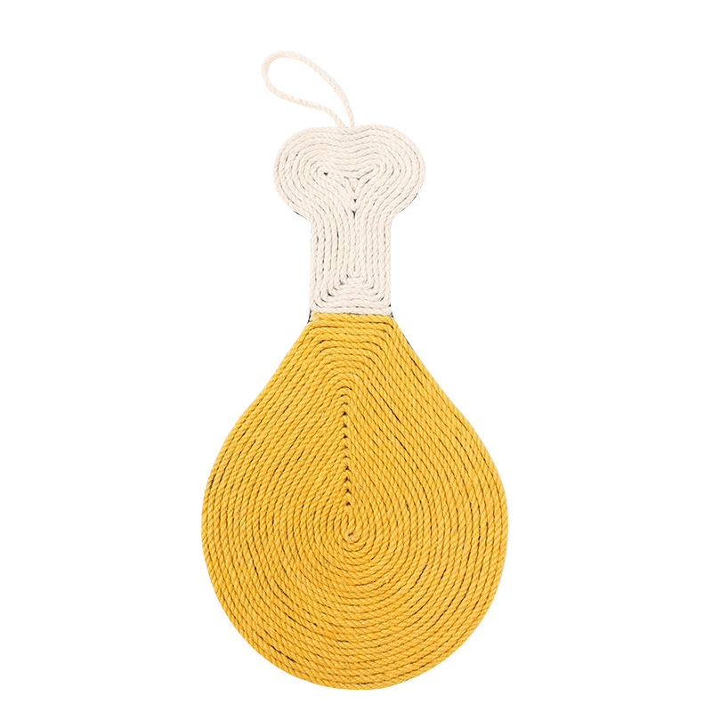 Eco-friendly High Stability Multiple Shape Sisal Cat Scratching Pad Pet Toys For Cats