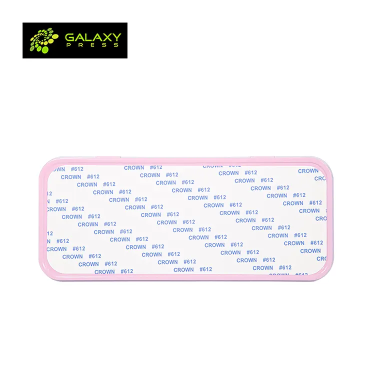 Durable Sublimation Blanks Metal Stationery Tin Pencil Box for Custom Pattern Keep the Most Beautiful Memories