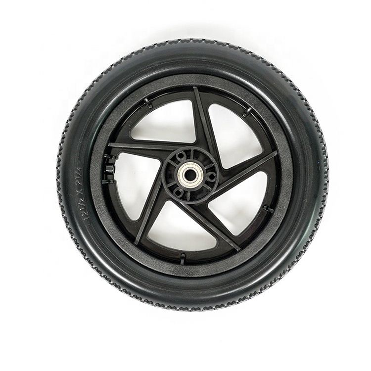 Hot Selling Fashion Style Plastic EVA Foamed Fiilled 12" Kid Balance Bike Wheels