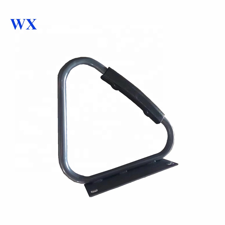 Black Aluminum Alloy Triangle City Bus Seat Armrest For Kinglong/Higer/Zhongtong