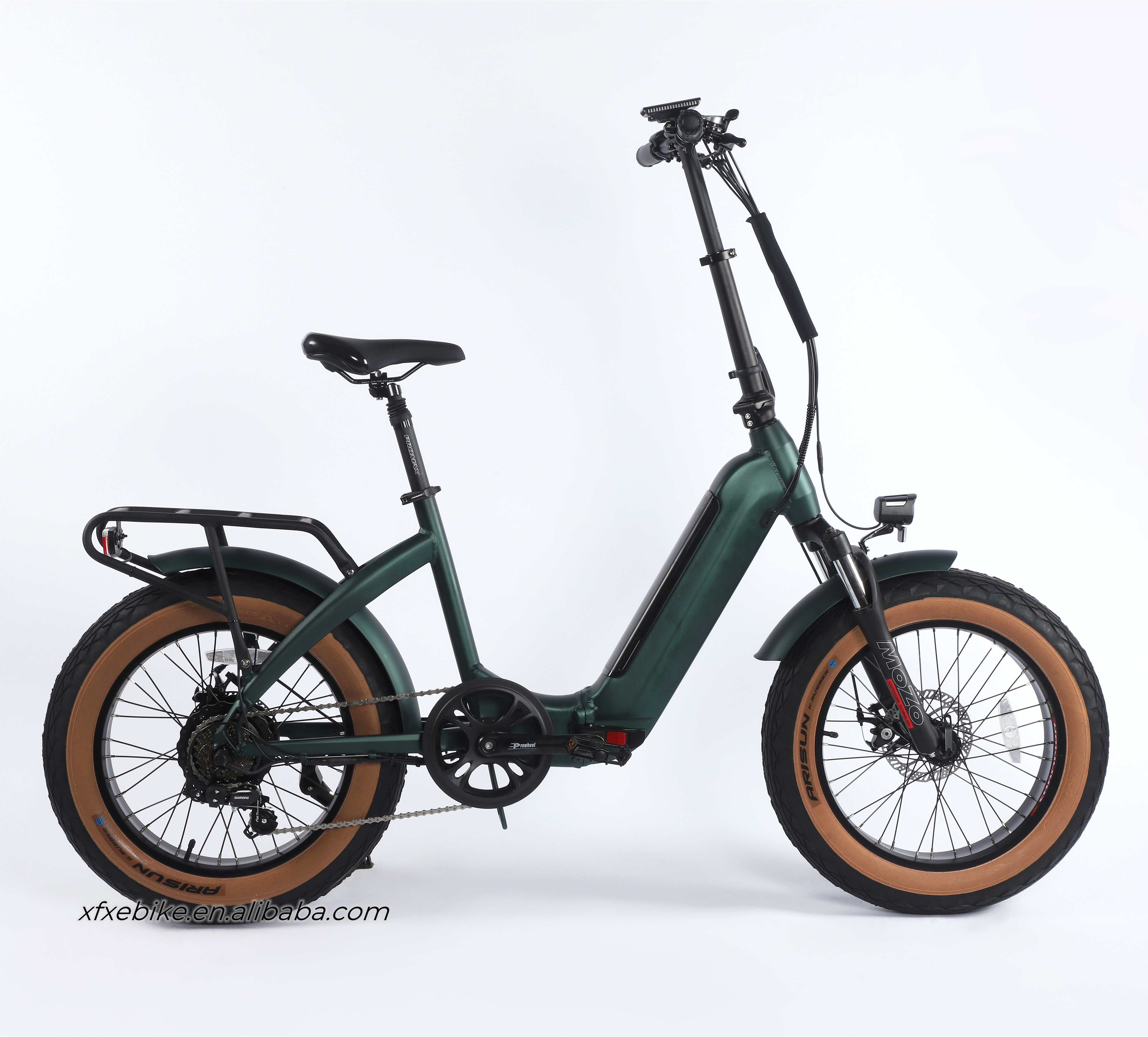 Складной скрытый Аккумулятор для электровелосипеда 48 в 750 Вт Bafang Motor Ebike 20 дюймов * 4,0 складной электрический велосипед с толстыми шинами