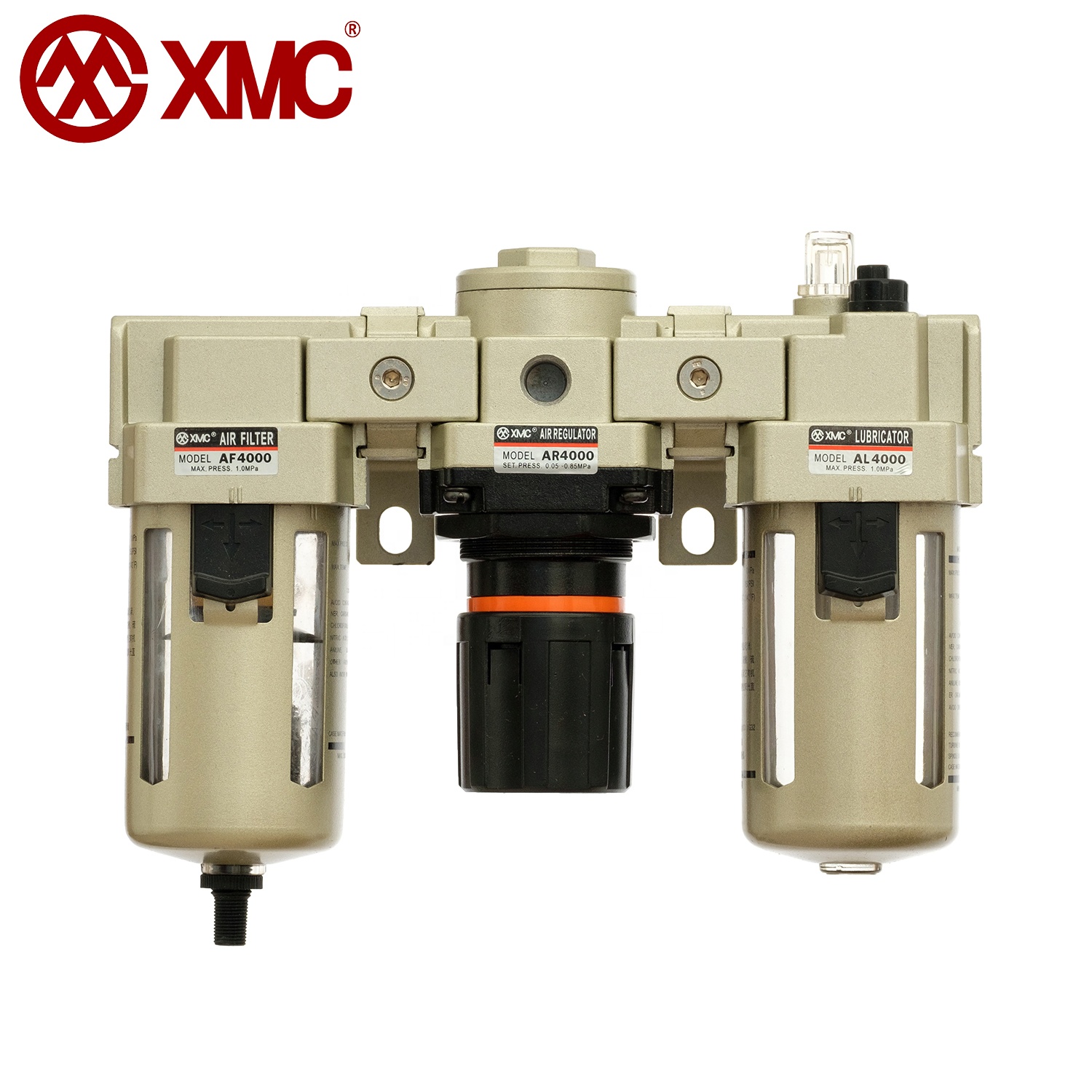 XMC AC4000-04D, пневматические детали, блок очистки воздуха, масло для FRL, регулятор воздушного фильтра со смазкой