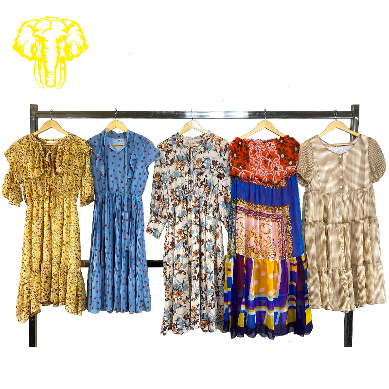 Dress Women 2021 Cotton Second Hand Clothes Good Quality Used Clothes