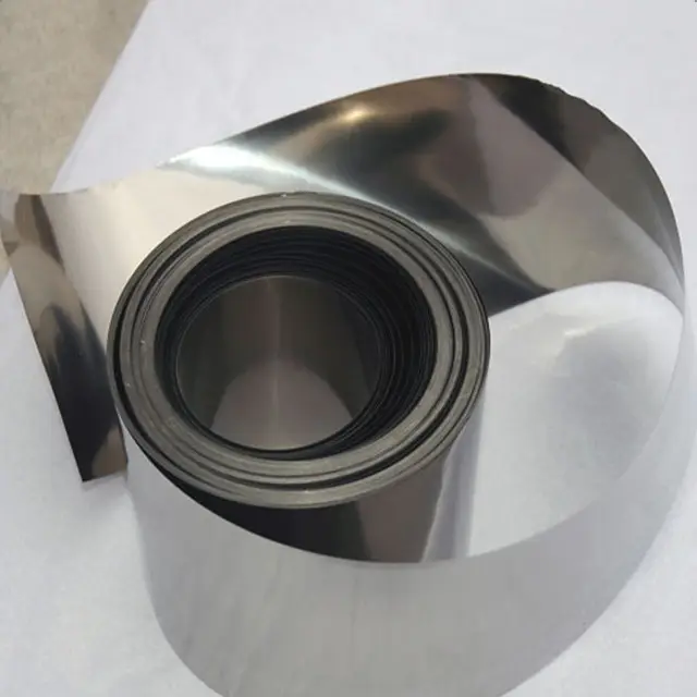 superelastic nickel titanium alloy strips in stock