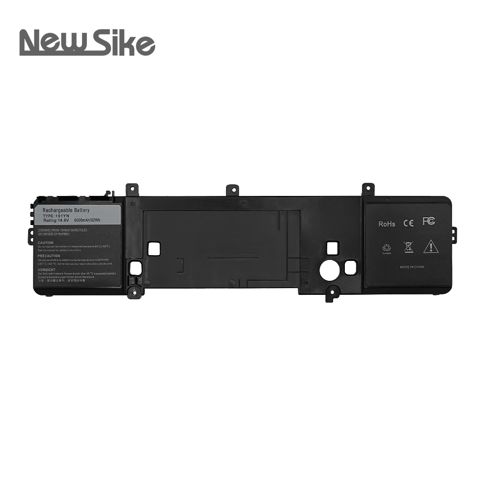 6000mAh 191YN Laptop battery For Dell Alienware 191YN 92Wh 14.8V Battery