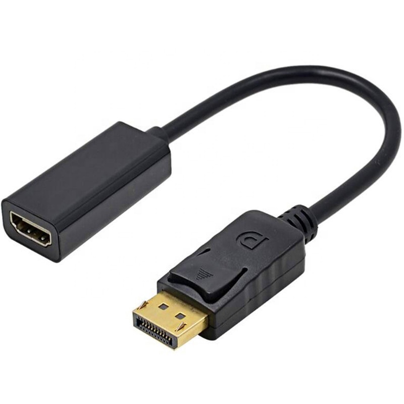 Переходник с порта дисплея на HDMI Displayport на HDMI (штырь-гнездо) для настольных компьютеров и ноутбуков с поддержкой DisplayPort на HDMI
