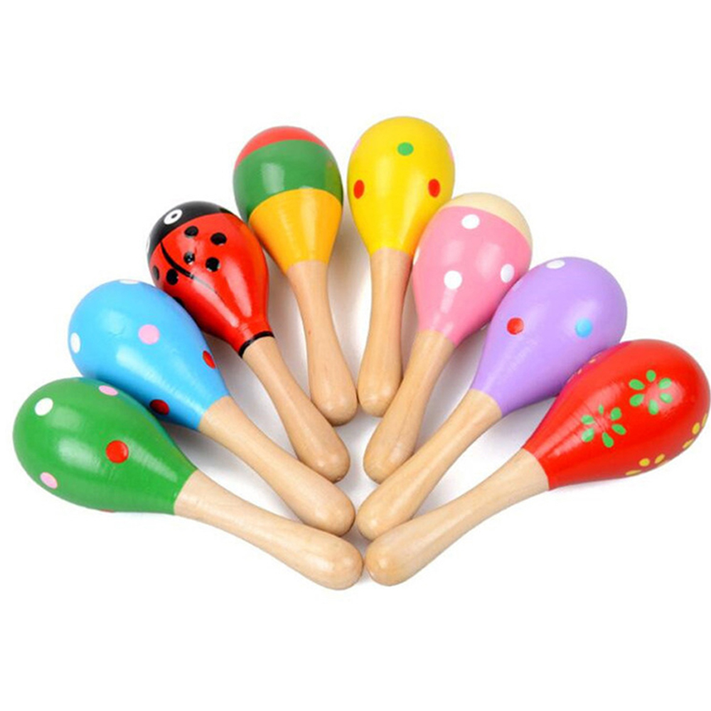 Factory Manufacture Various 2 to 4 Years Kid Wooden Music Toy Sand Wooden Hammer For Kids