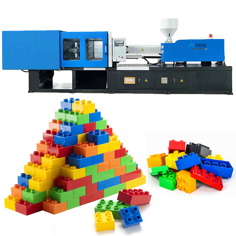 PP PolyproPylene Material Injection Colorful Blocks Making Machine High Speed Injection Molding Machine