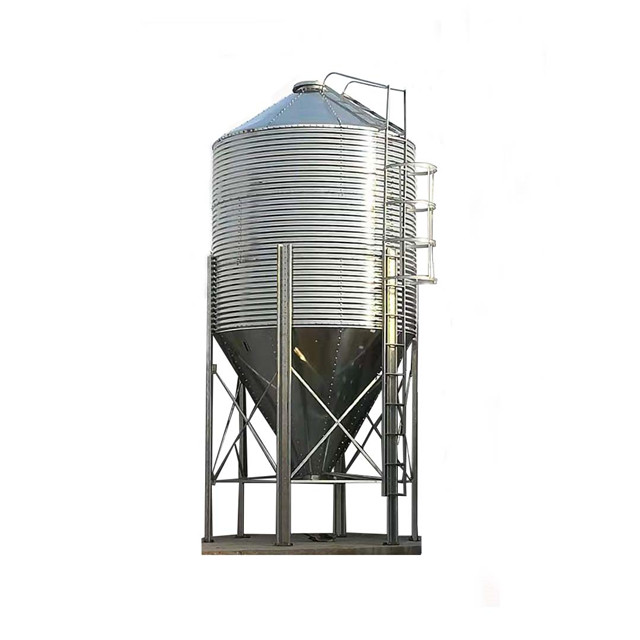 2021 High-quality Feed Storage Silos for Poultry Farm Feeding System Grain Silo Cost