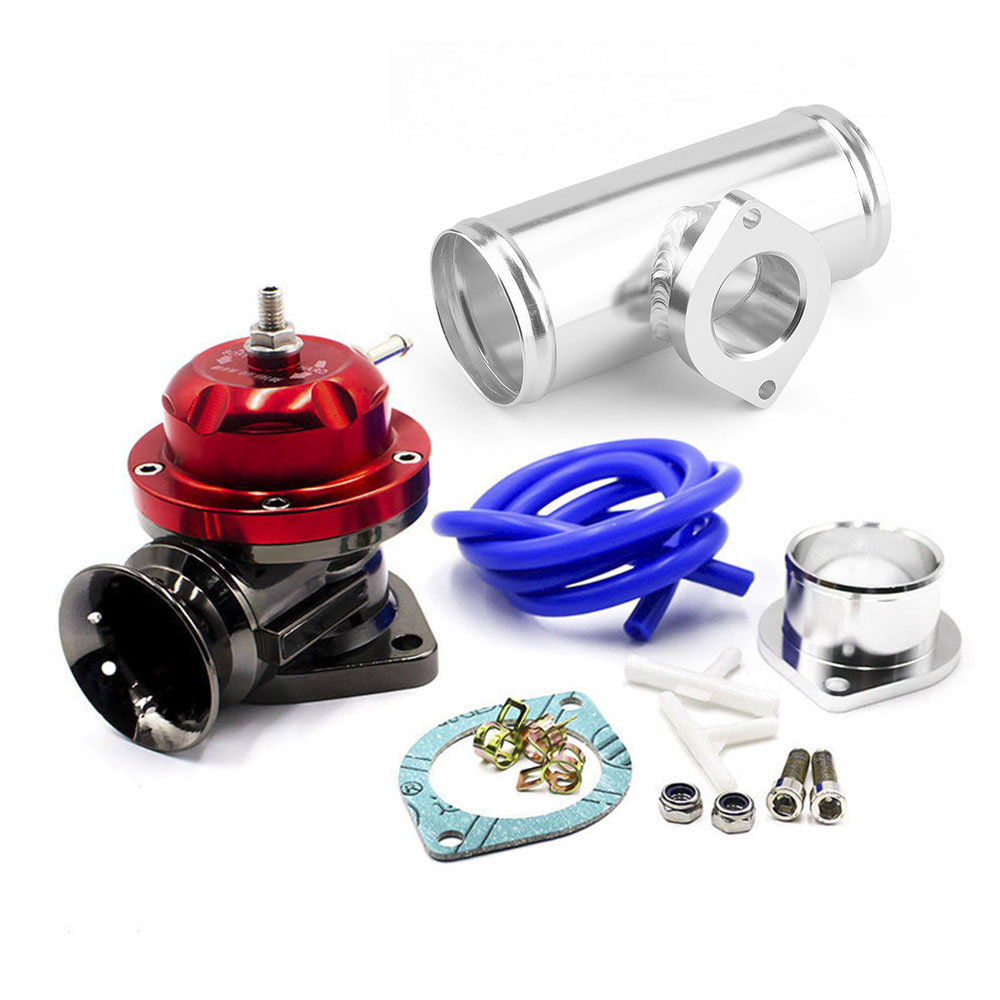 Type-RS Turbo Blow off Valve Adjustable 25psi BOV With 63mm 2.5" Flange Pipe For GD-RS FV RZ Blow Off Valve Adapter L=150mm
