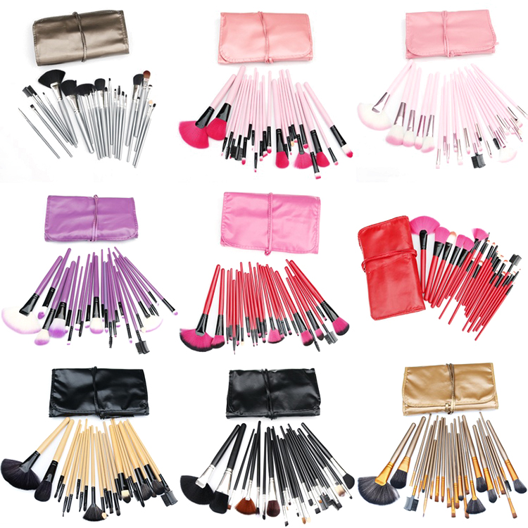 China Vendor Amazon Best Sell 24/32 Pieces Makeup Brush Set 32 Pcs Professional