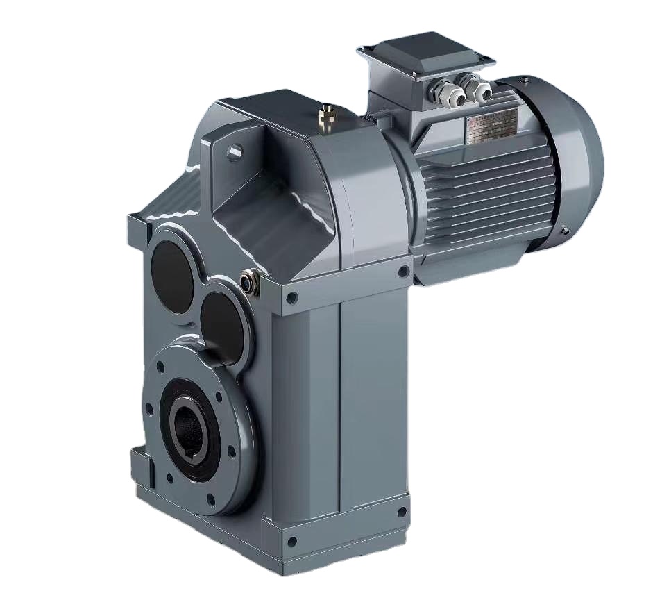 1500rpm F Series Parallel Shaft Gearbox F37 Helical Gear Reducer motor