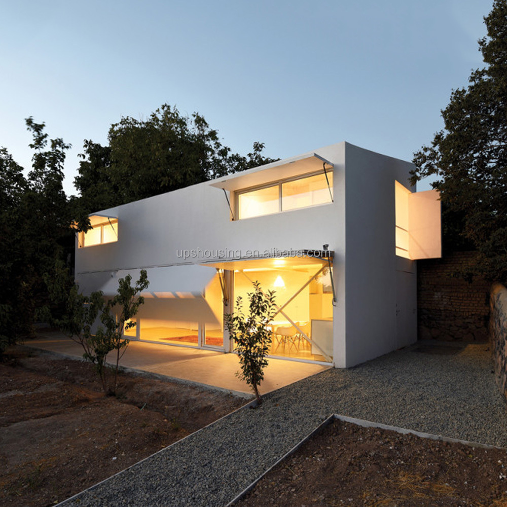 Low cost office folding prefab house data entry work home