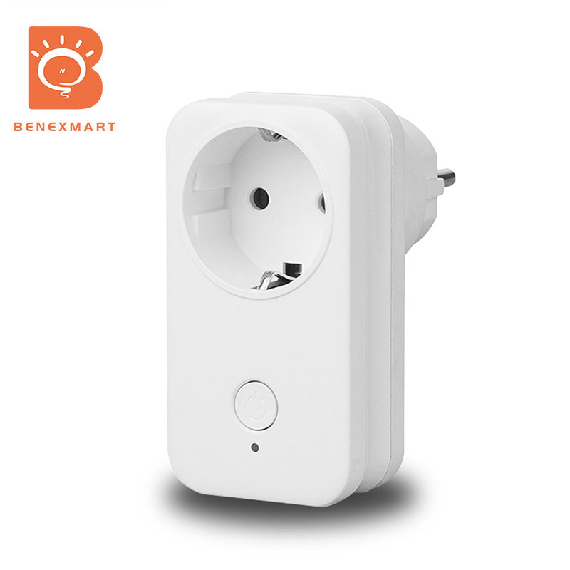 Benexmart EU Outlet SamrtThings Phone APP Remote Echo Plus Control Smart Gadget Switch Wireless Socket Zigbee Electrical Plug