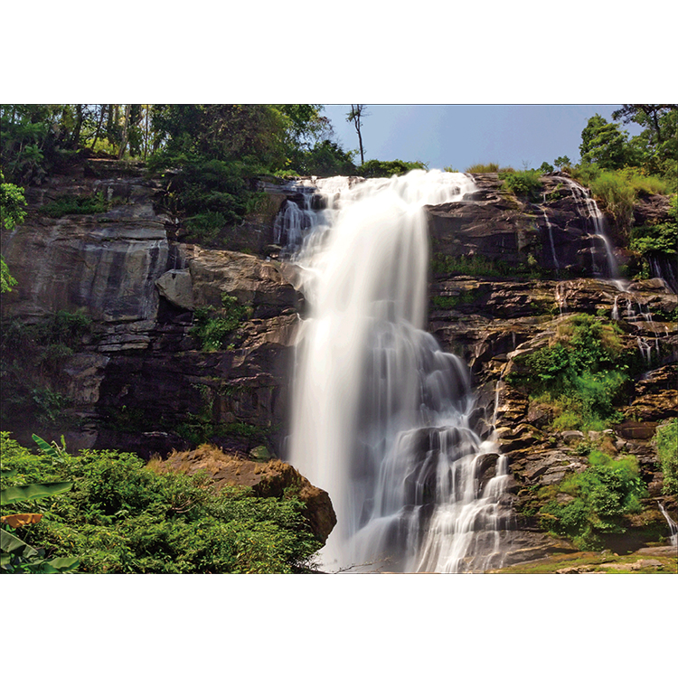 The Latest 5d Diamond Painting Landscape Waterfall Children Adult Diy Embroidery Painting Family Decoration Diamond Painting