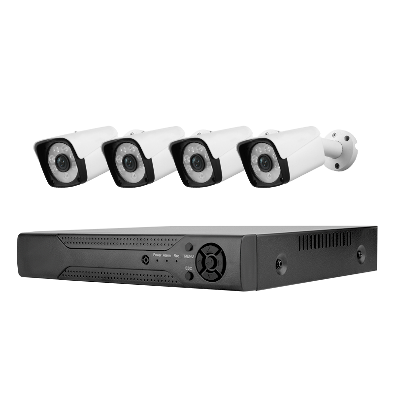 Ночного видения HD 1080P 4ch cctv AHD dvr kit 4 канала наблюдения камеры системы безопасности p2p cctv, 4 штуки/набор камера цифровой видеогеристратор обособленный для безопасности системы