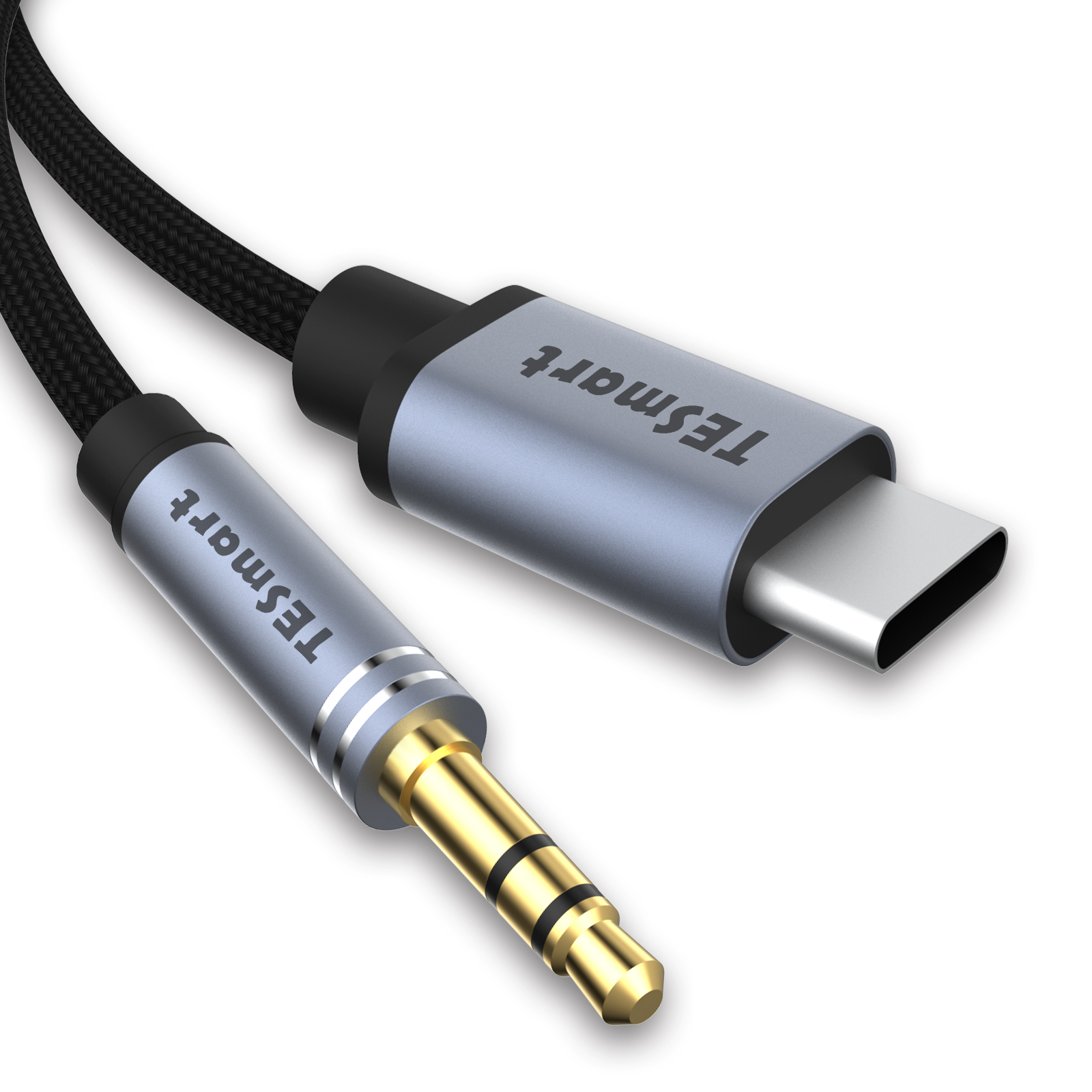 Высокое качество Тип C стерео шнур Кабель с разъемом USB типа C Male к 3,5 мм разъем TRS на обоих концах для подключения внешних устройств к автомагнитоле для телефонов Аудио