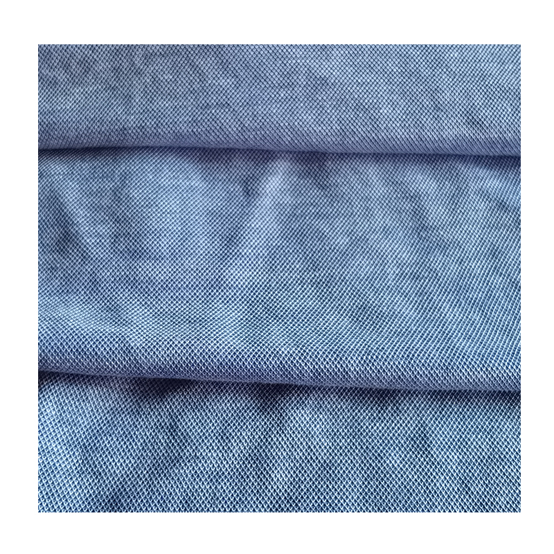 Hot sale smooth and cool touch 55% Rayon 45% Nylon 160gsm Pique Tshirt FABRIC