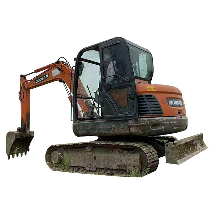 Uesd Doosan экскаватор DH60 мини гусеничный экскаватор 1 тонна 6 тонн маленький экскаватор Китай в хорошем состоянии для продажи