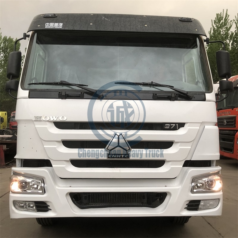 HOWO 2017 Euro3, хорошее состояние, слегка Подержанный, отремонтированный, 371HP, миксер