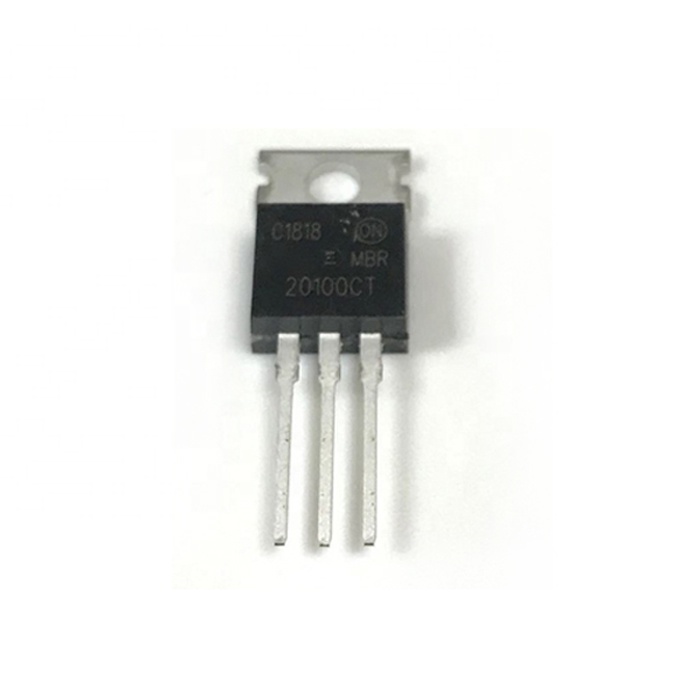 Новый оригинальный транзистор MBRF20100CT MBR20100 TO--220F пластиковый пакет