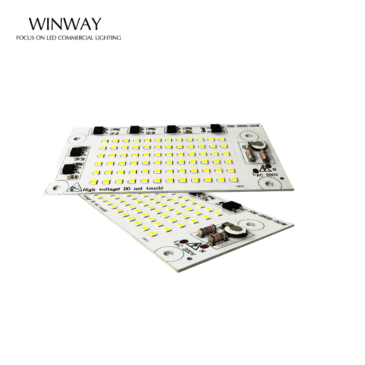 Популярная световая цена 90 лм/Вт 50 Вт smd 2835 pcb светодиодный модуль без драйвера для прожектора 50 Вт