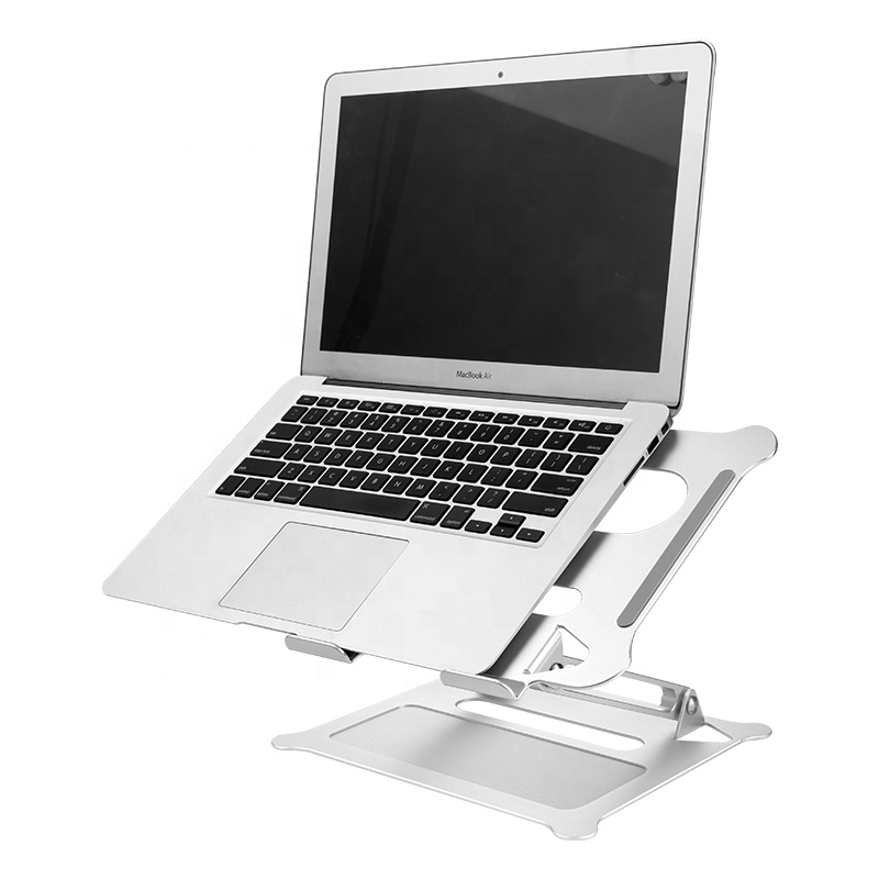 Laptop Stand Adjustable Portable Fold Foldable Ergonomic Metal Arm Aluminium Alloy Laptop Holder Computer Notebook Laptop Stand