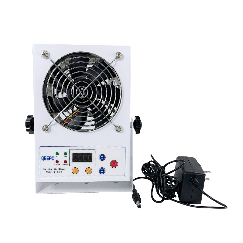 Rapid electrostatic removal Qeepo Desktop QP-FA-I anti-static air blower fan