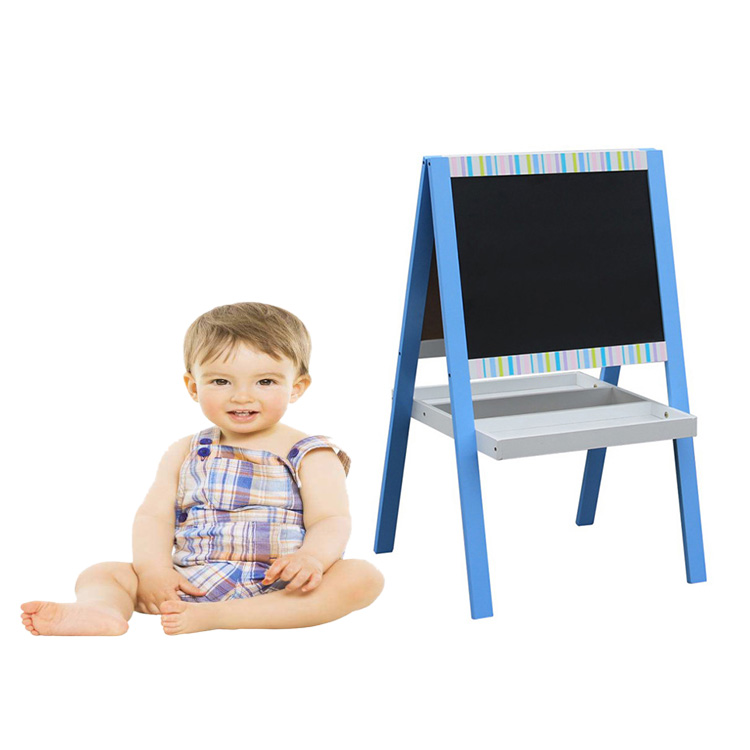 popular preschool furniture interesting and cute blue wooden children s art easel