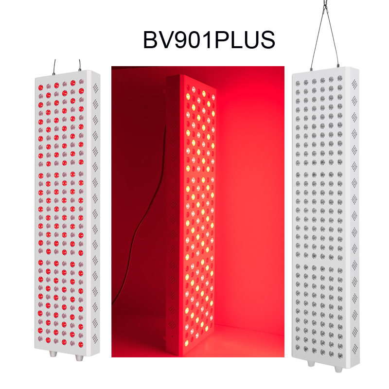 Новейшая профессиональная светодиодная световая терапия SAIDI BV901 Plus 900 нм Биотерапия с красным светом Вт