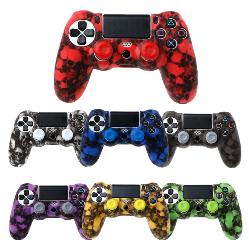 Многоцветный ps4 galaxy контроллер кожи для playstation 4 консоль силиконовая кожа для ps4 контроллера