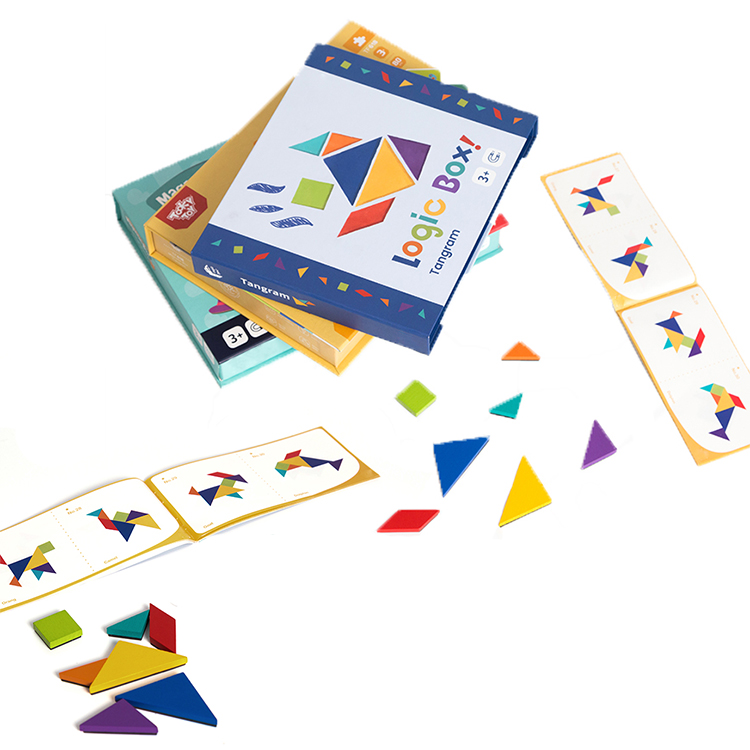 New Design Kids Toys 2021 Educational Learning Toys Games Magnetic Tangram 3D Puzzle