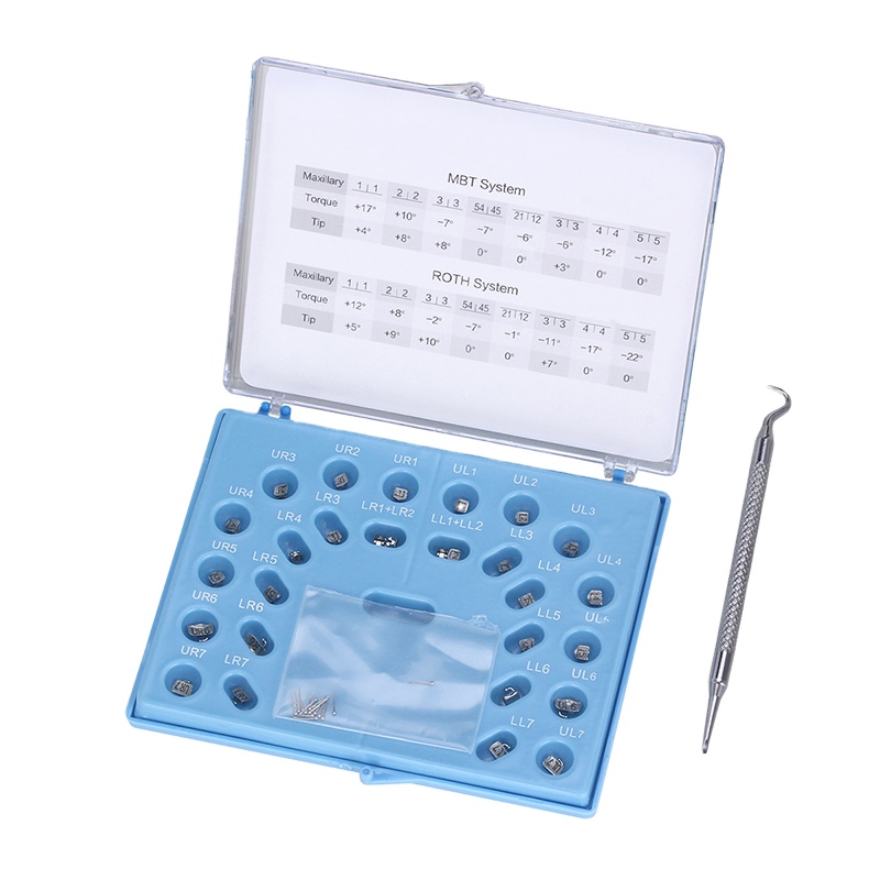 Economic dental metal orthodontic self ligating brackets for sale