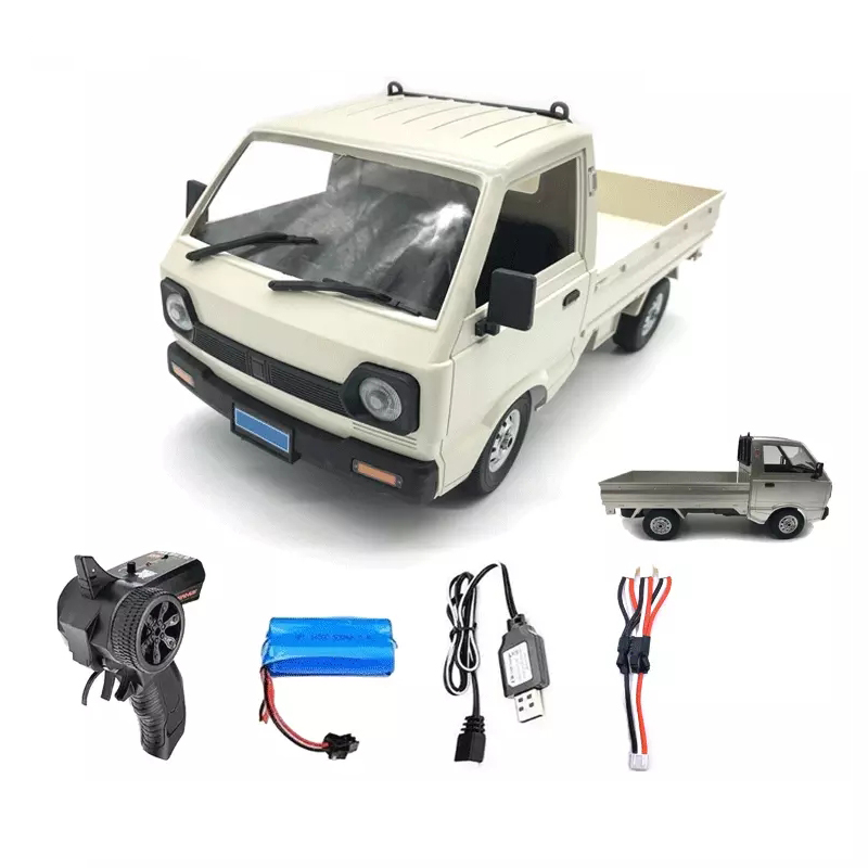 WPL D12 Радиоуправляемый автомобиль 1/10 4WD, имитация матового двигателя 260, скалолазание со светодиодной подсветкой на дороге, грузовик, автомобиль, игрушки для детей
