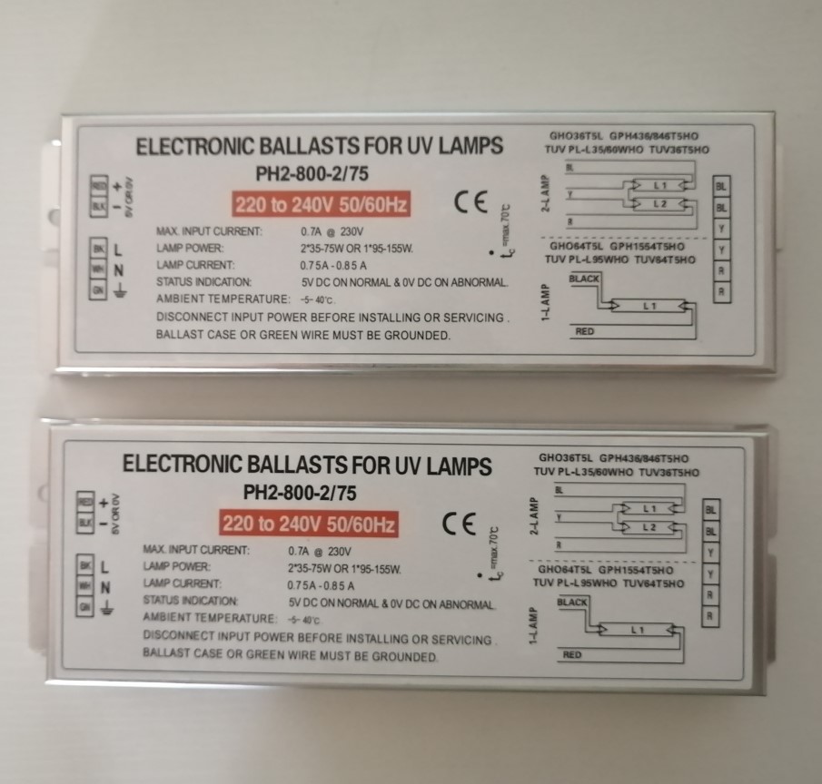 DC12V DC24V УФ лампа балласт 4 Вт 6 Вт 8 Вт 10 Вт 14 Вт УФ-драйвер для ультрафиолетового света 24 в УФ-балласт