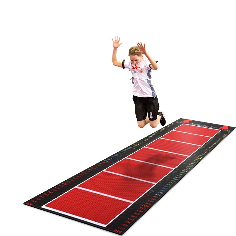 Professional 250/350cm Long Jump Mat Accurate Scale Non-slip Standing Long Jump Test for Gym Fitness