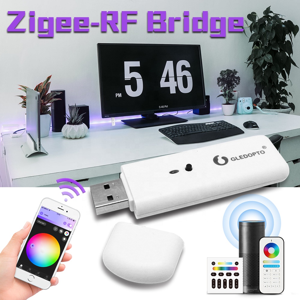 Модуль приемопередатчика Zigbee 5 В для беспроводного радиоуправления Mi-box 2,4g RF, светодиодные лампы