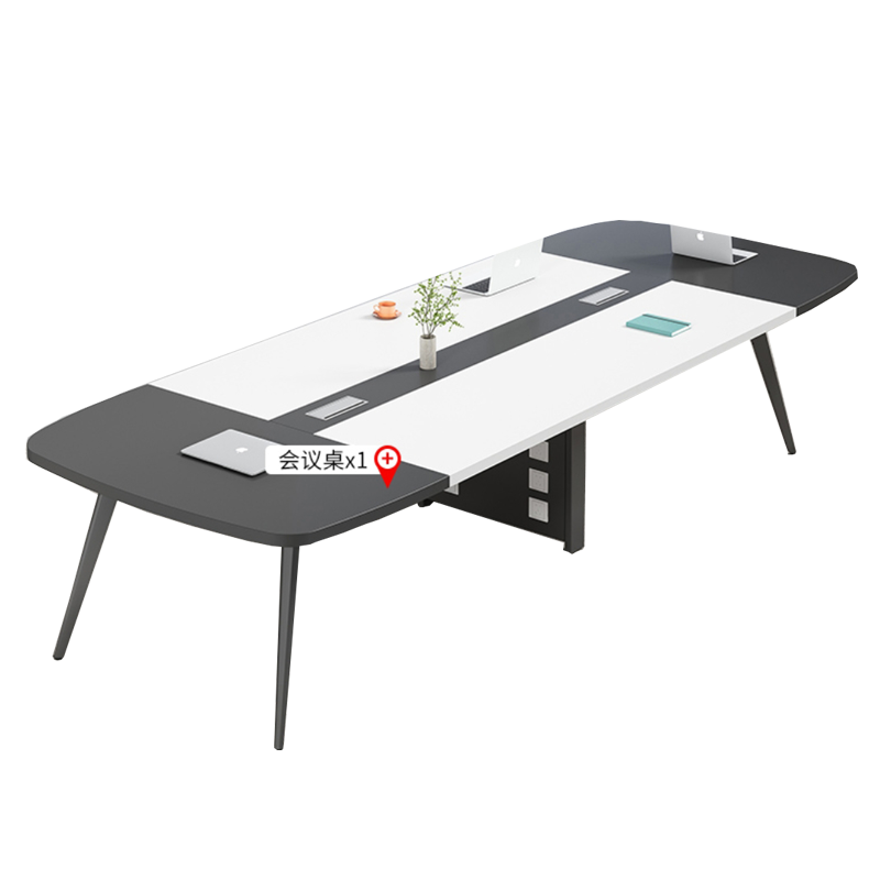 New Type Wooden Simple And Modern Work From Home Conference Room Table