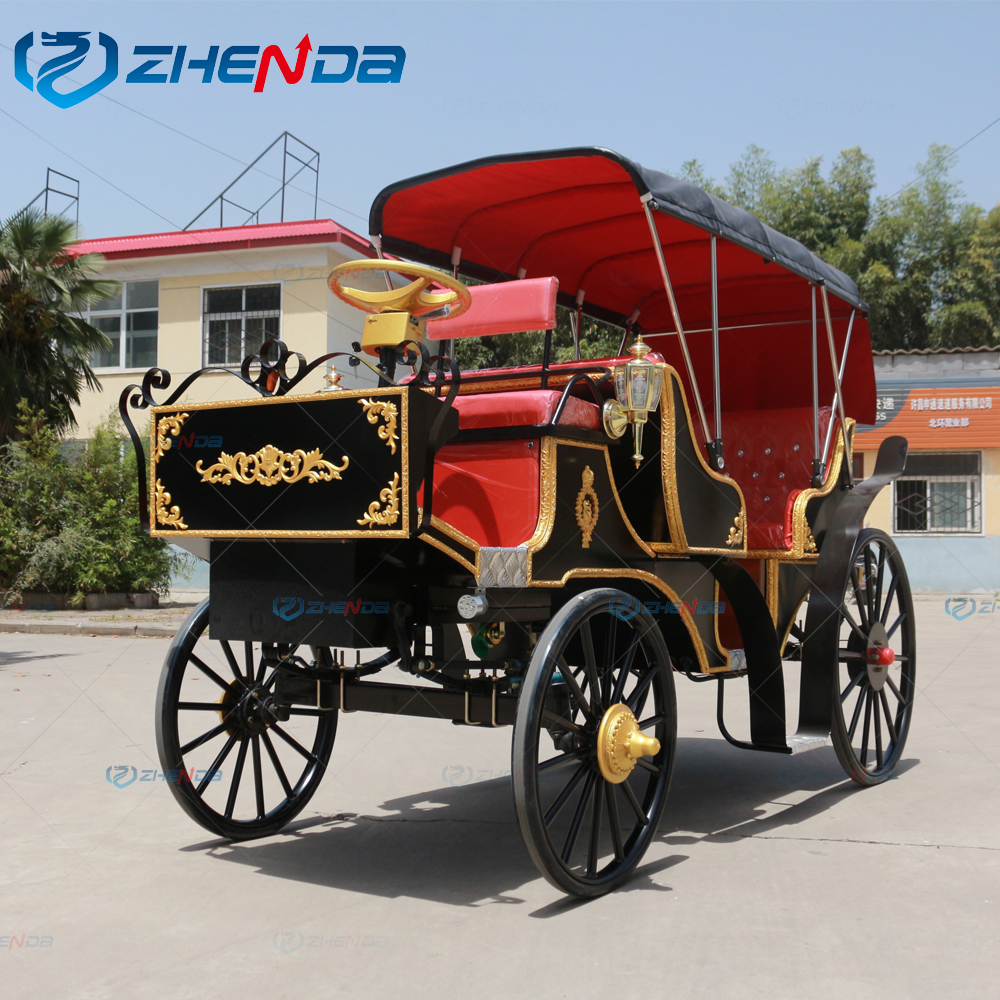 ZD-SC31 высокого качества с узором «лошадиная повозка»/Электрический Свадебные каретки