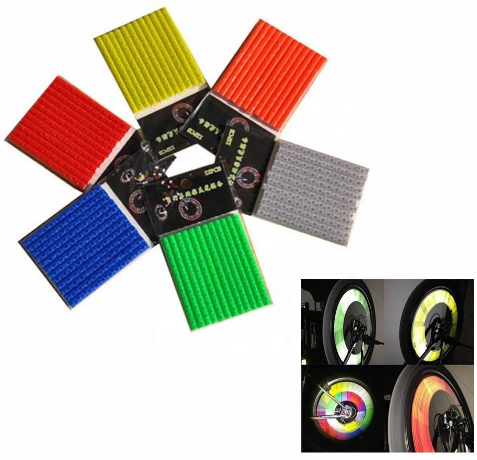 Colored Bicycle Wheel Rim Tubes Spokes