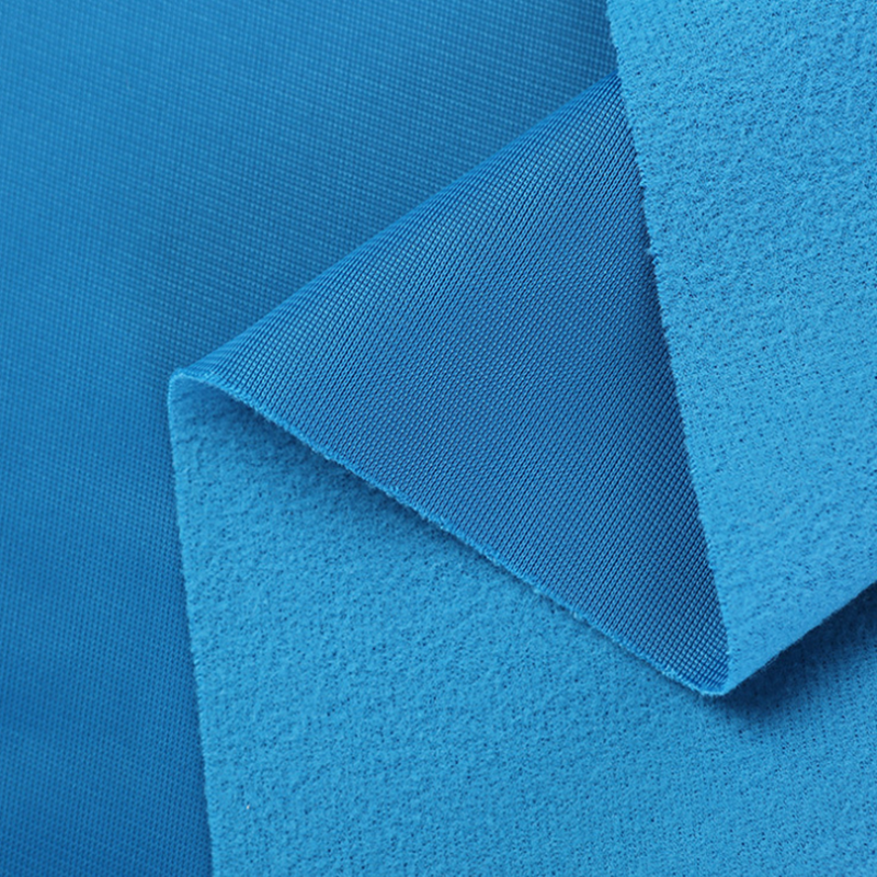 2017 new design cheap 100 polyester brushed tricot fabric