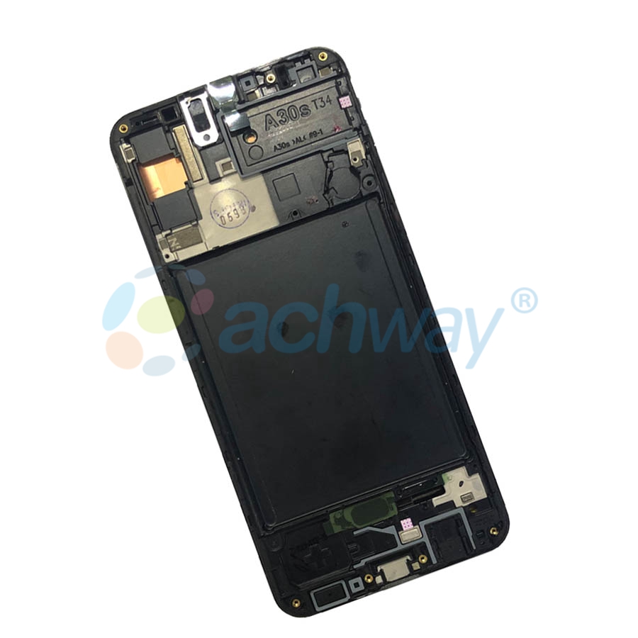 ЖК-дисплей SUPER AMOLED для SAMSUNG GALAXY A30s A307F/DS A307FN/DS A307G, сенсорный экран с цифровым преобразователем в сборе