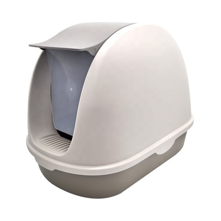 Pet Supplies Self Cleaning Products Plastic Cat Toilet Cat Litter Mat Litter Box With Lid