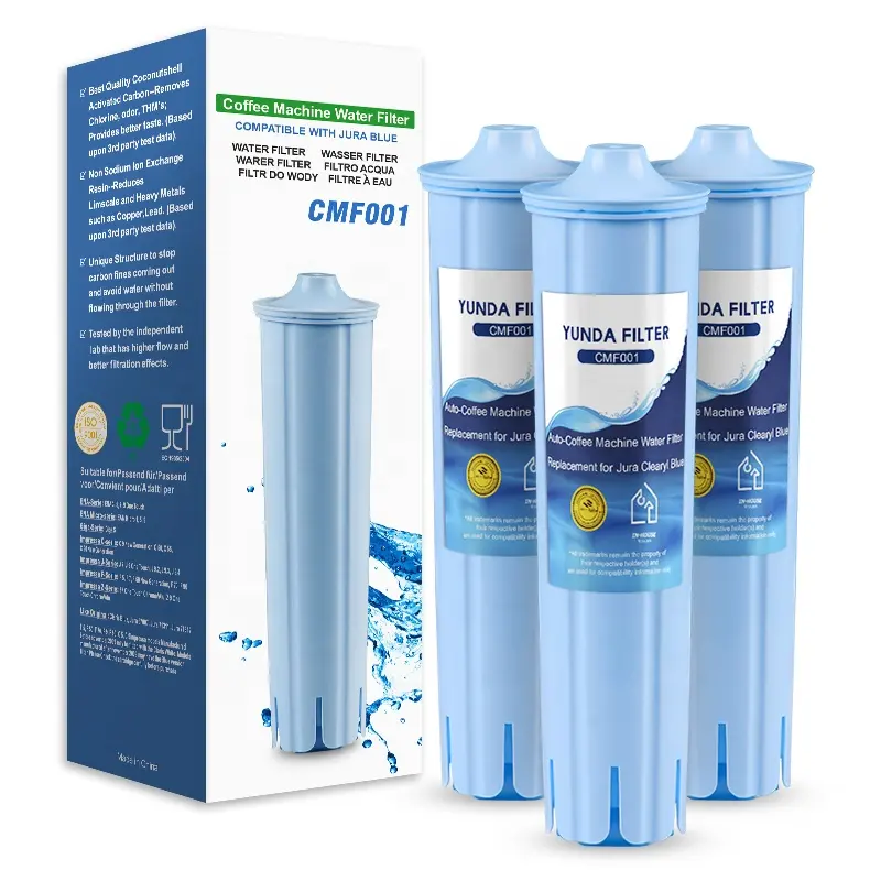 Food Grade Water Filters Auto-coffee Machine Filter For Blue Capress O Cleary L Blue 71445 67879 ENA3 ENA4 J6 Water Filter