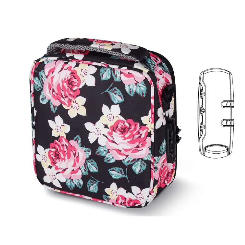 New Odor Proof Bag Pouch Storage Case with Combination Lock Special Purpose Bags & Cases