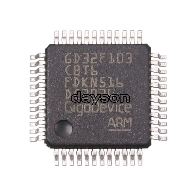 Оригинальный MCU 32BIT 108 МГц RAM-20KB LQFP-48 GD32F103CBT6