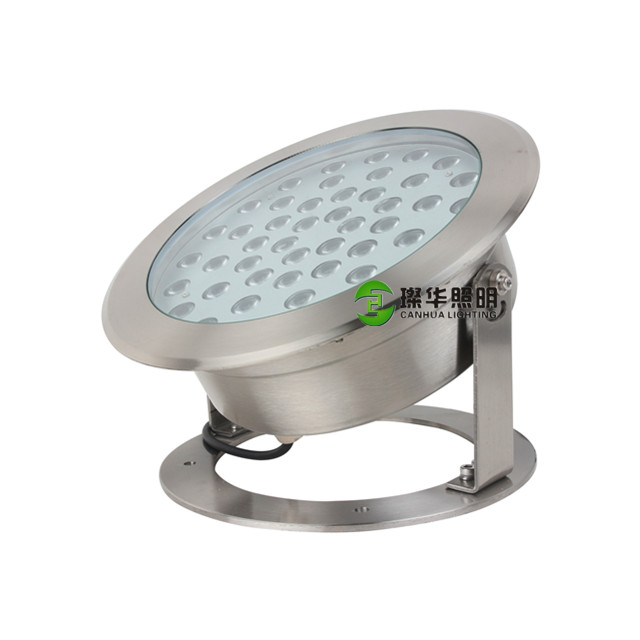 RGBW DMX512 управление Низкая напряжение пейзаж подводный светильник 24 вольт ip68 воды пруд огни 48 Вт 48x1