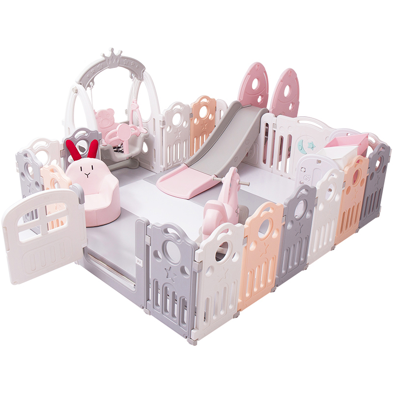 Children Playyard Indoor Kids Play Yard Pen Removable Portable Safety Fence Plastic Foldable Baby Playpens For Playground