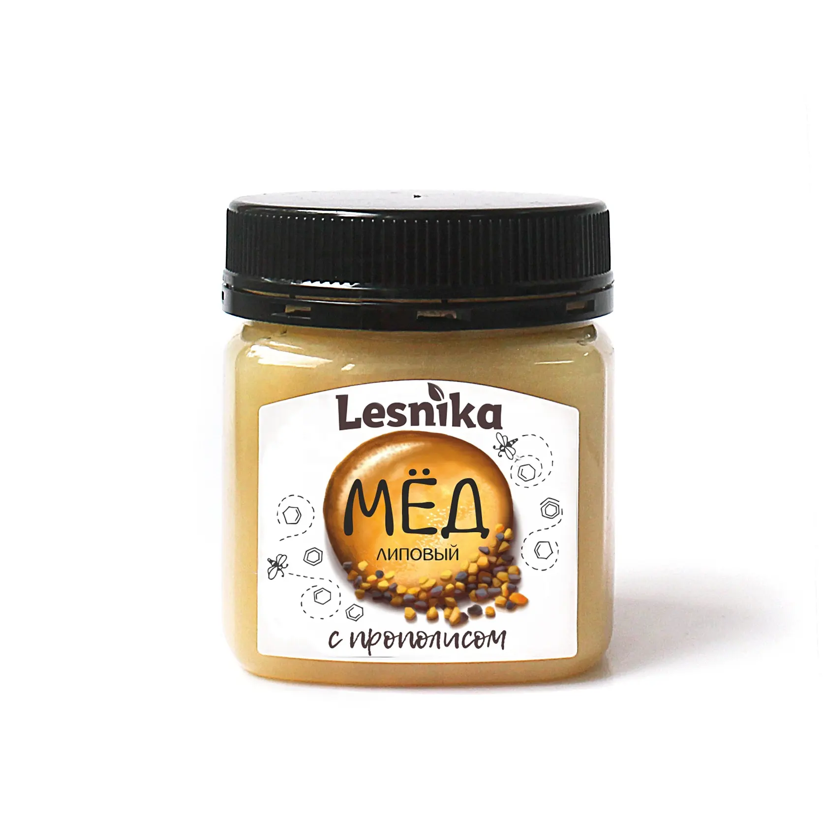 250 g Creamed linden honey with Propolis