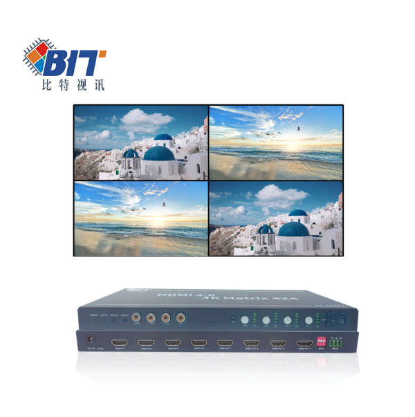 Горячая Распродажа HDCP2.2 без сжатия 4 канала видео микшер коммутатор